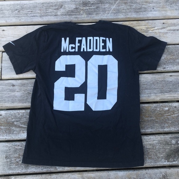 Nike NFL Team Apparel Raiders McFadden Shirt Lg - Picture 4 of 4